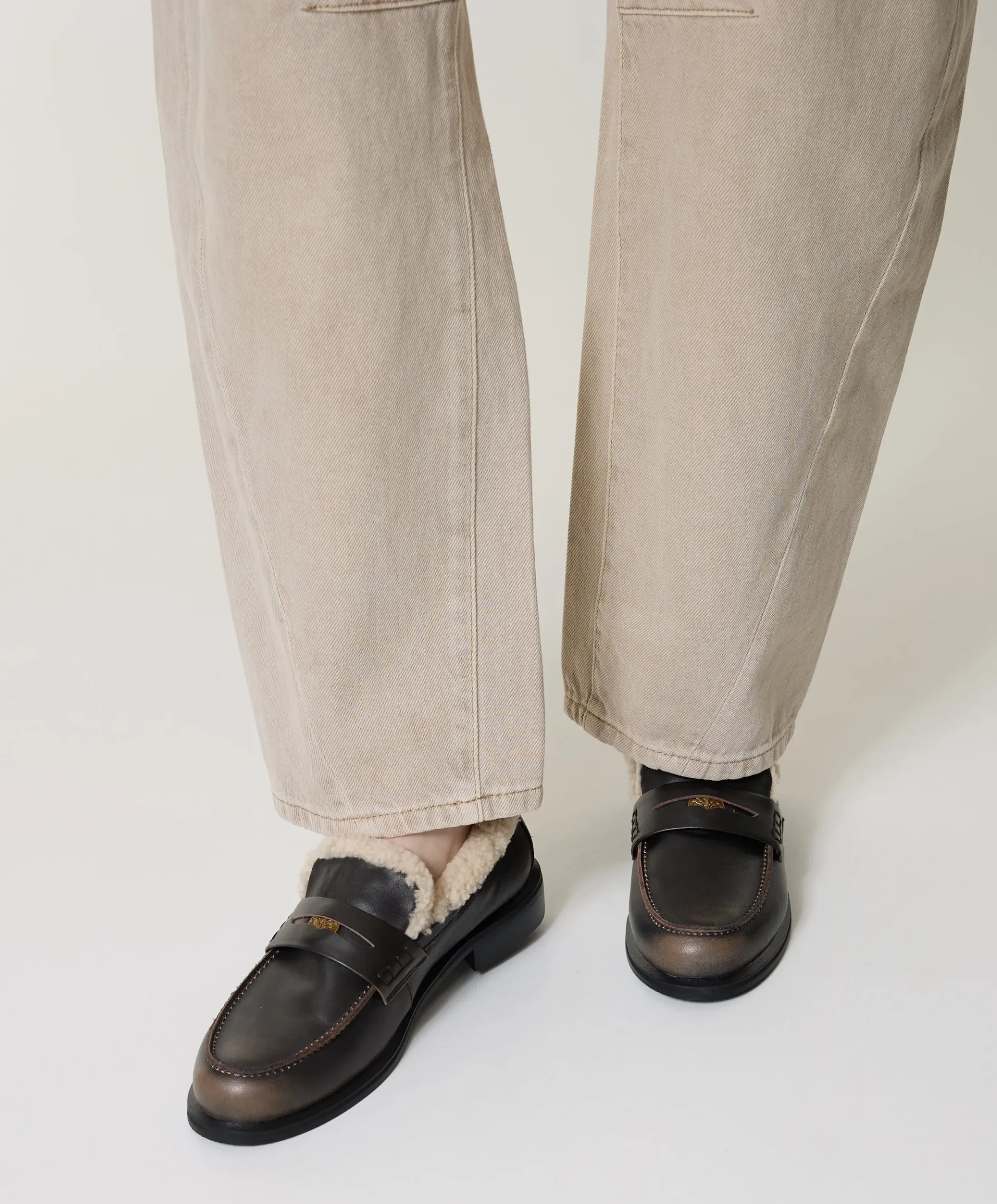 Noa dames loafers beige