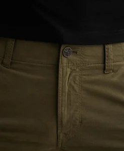 NORDROP CARGO SHORTS STRETCH TWILL heren korte broek groen
