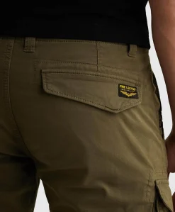 NORDROP CARGO SHORTS STRETCH TWILL heren korte broek groen