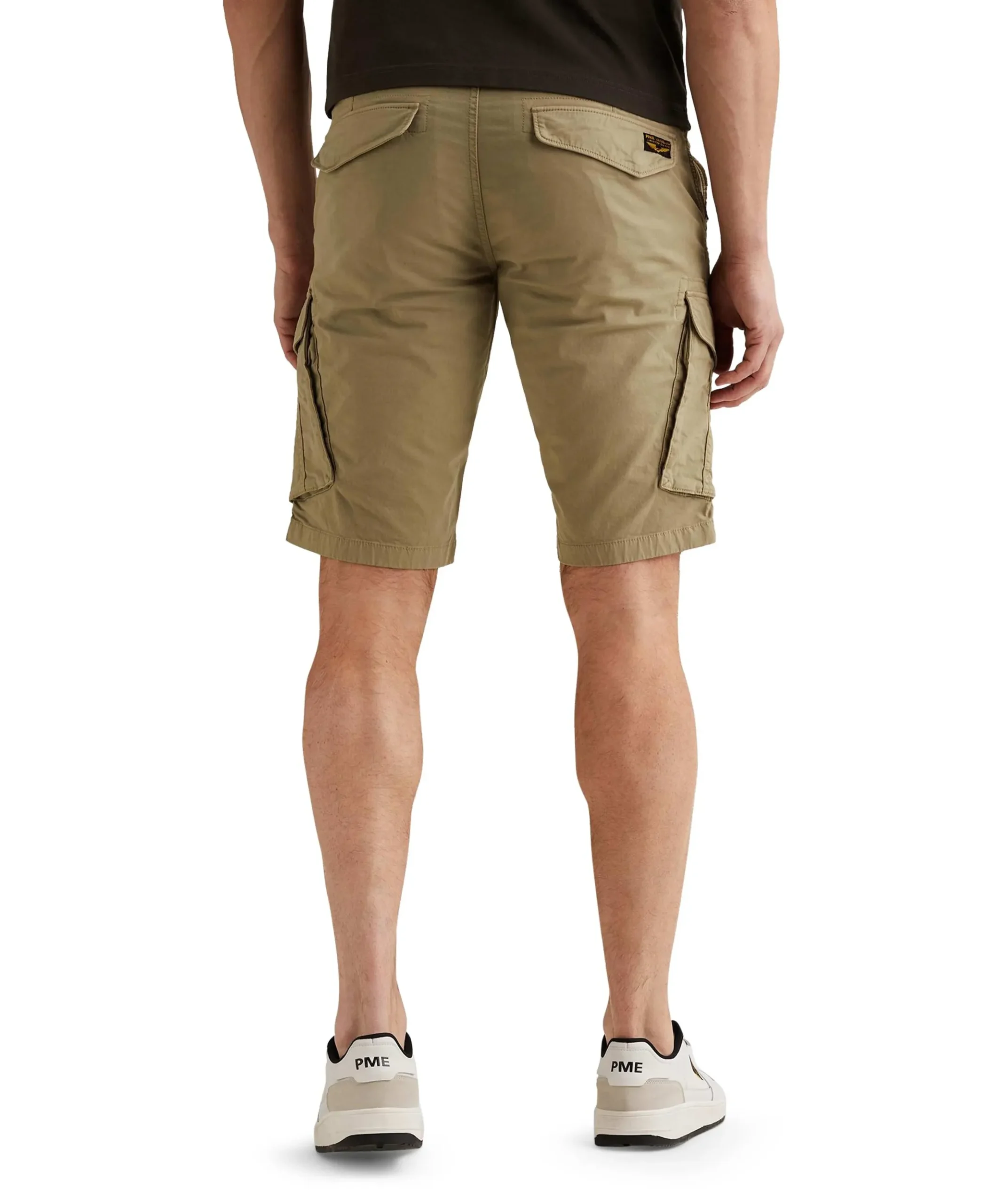 NORDROP CARGO SHORTS STRETCH TWILL heren korte broek beige