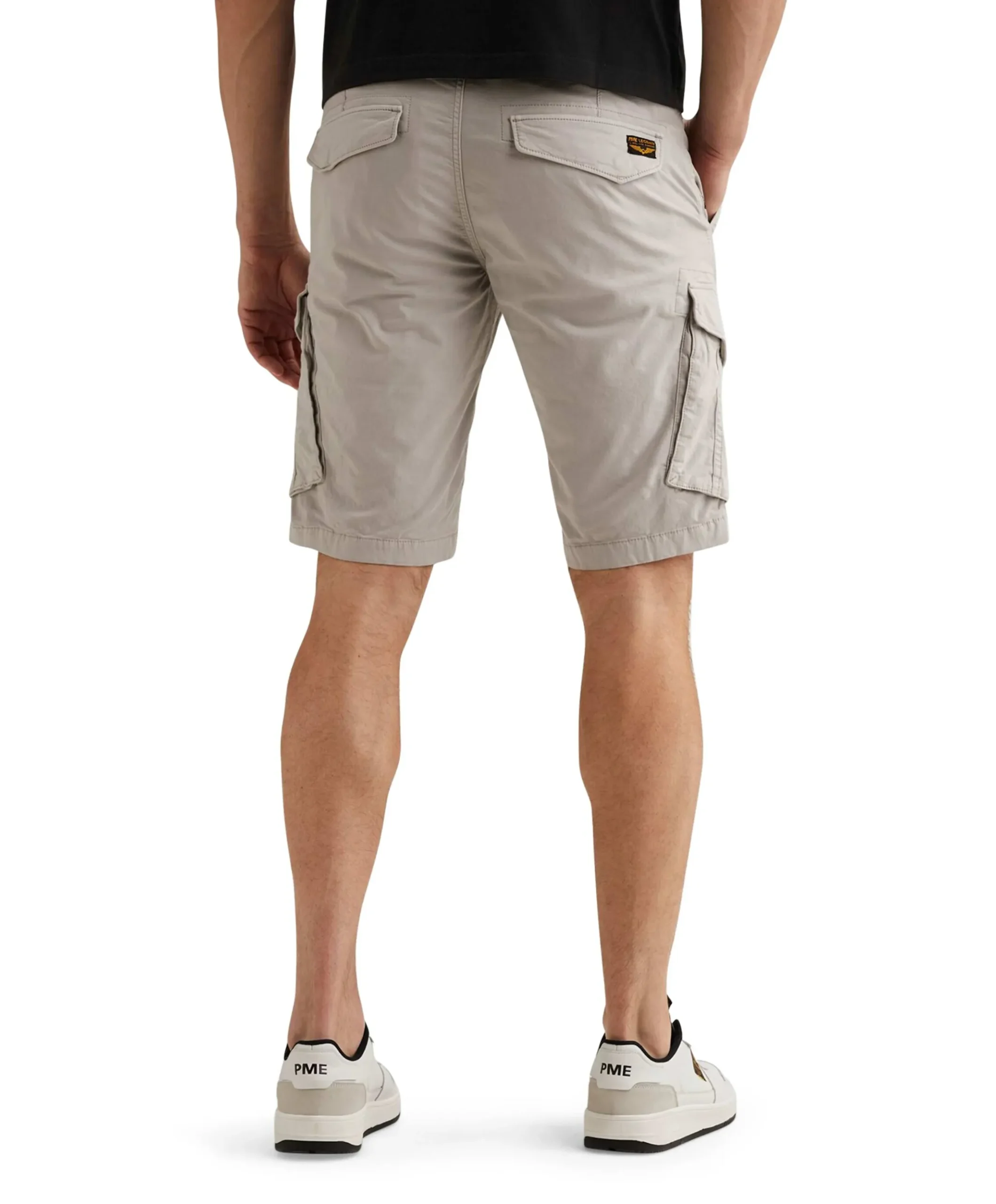 NORDROP CARGO SHORTS STRETCH TWILL heren korte broek beige