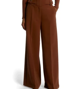 NORE BUTTONS RPES 345 dames broek bruin