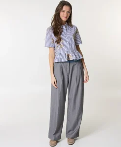 NORMAY dames broek grijs