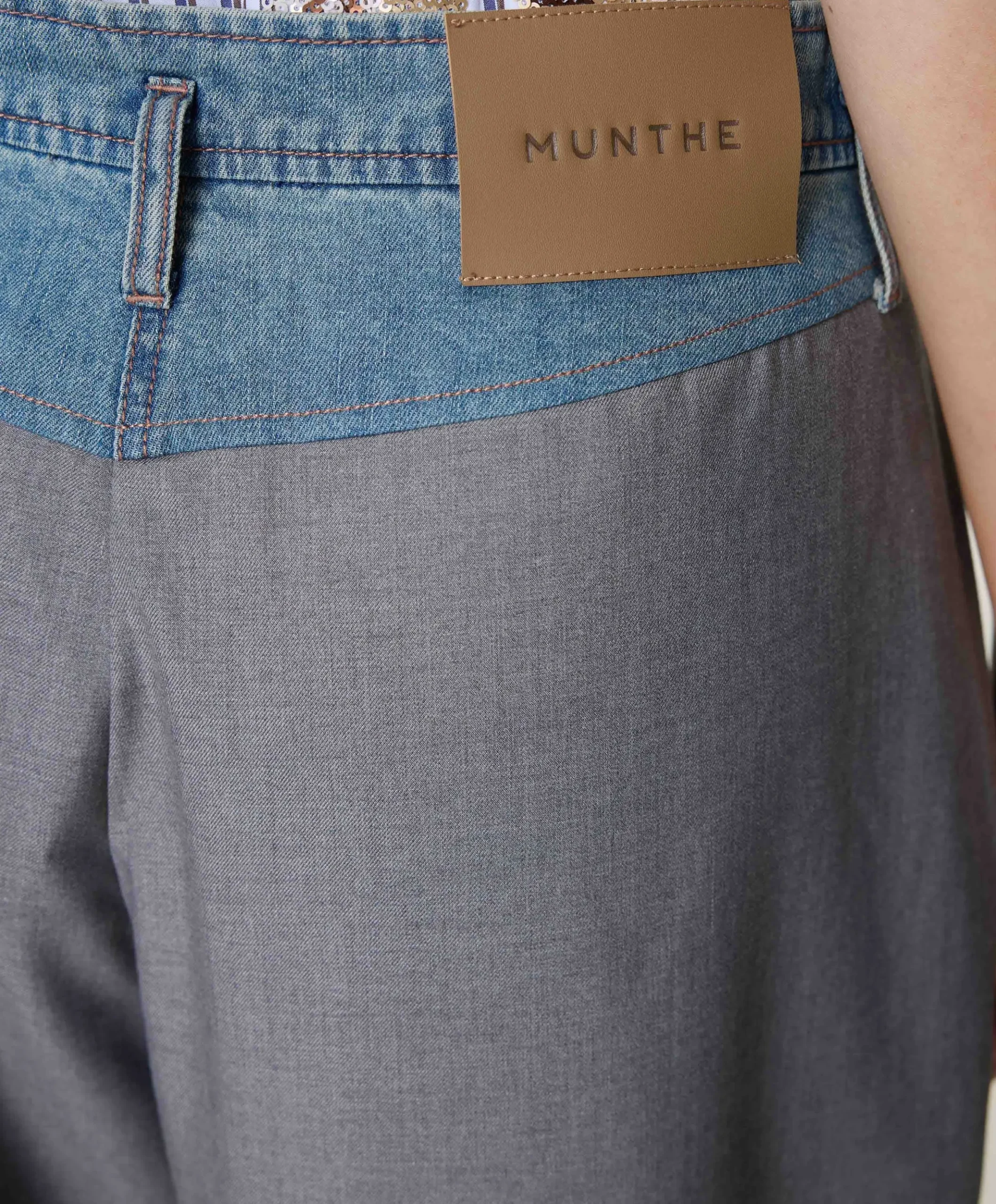 NORMAY dames broek grijs