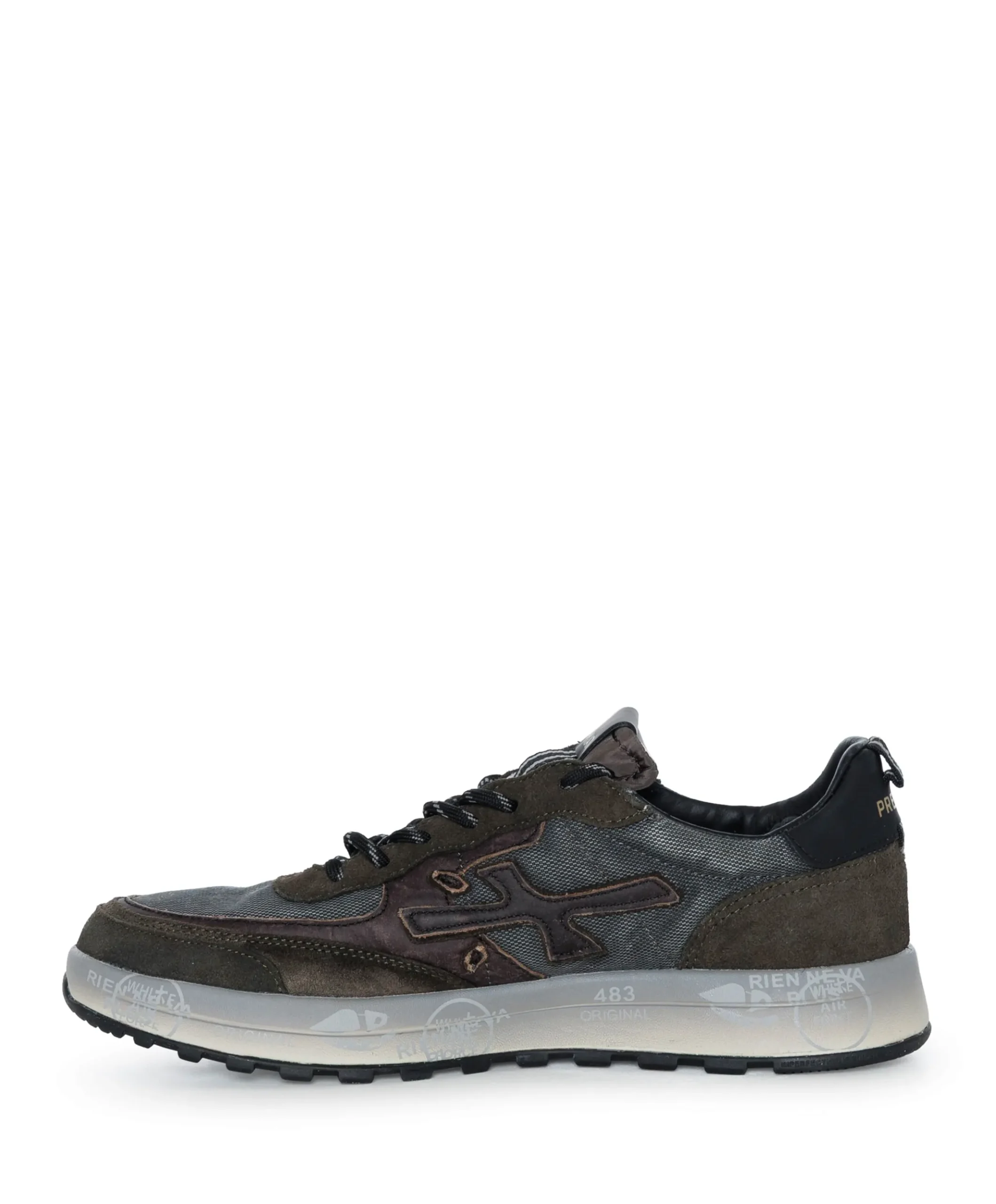 Nous heren sneakers bruin