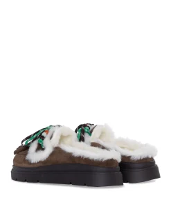 NOVA dames clogs bruin