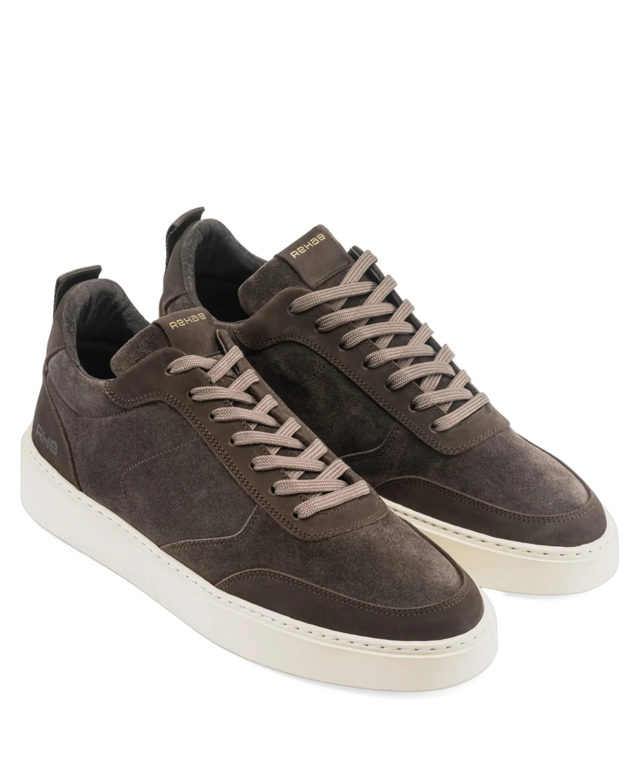 OLIVER MID SUE NUB heren sneakers grijs