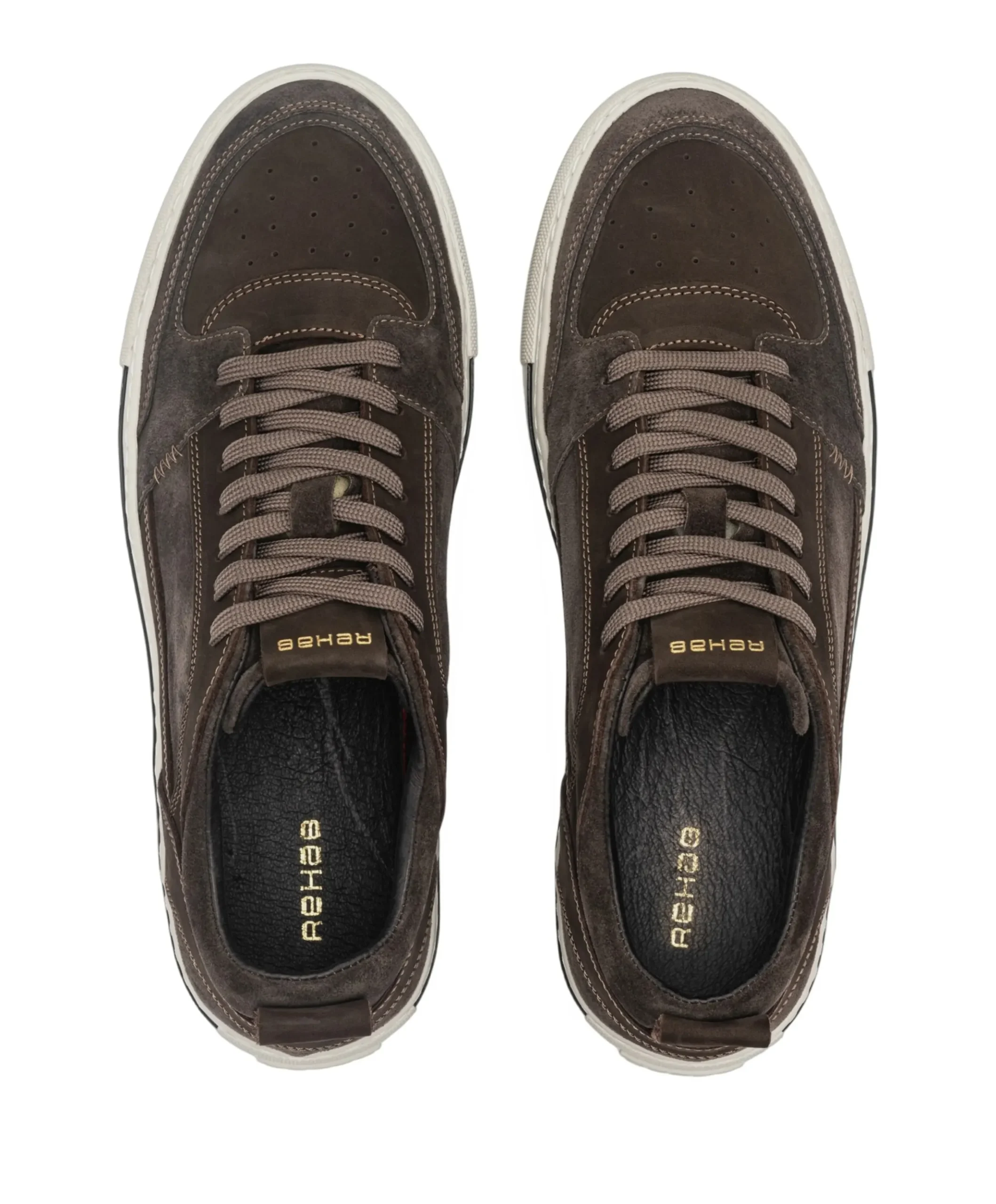OLIVER MID SUE NUB heren sneakers grijs