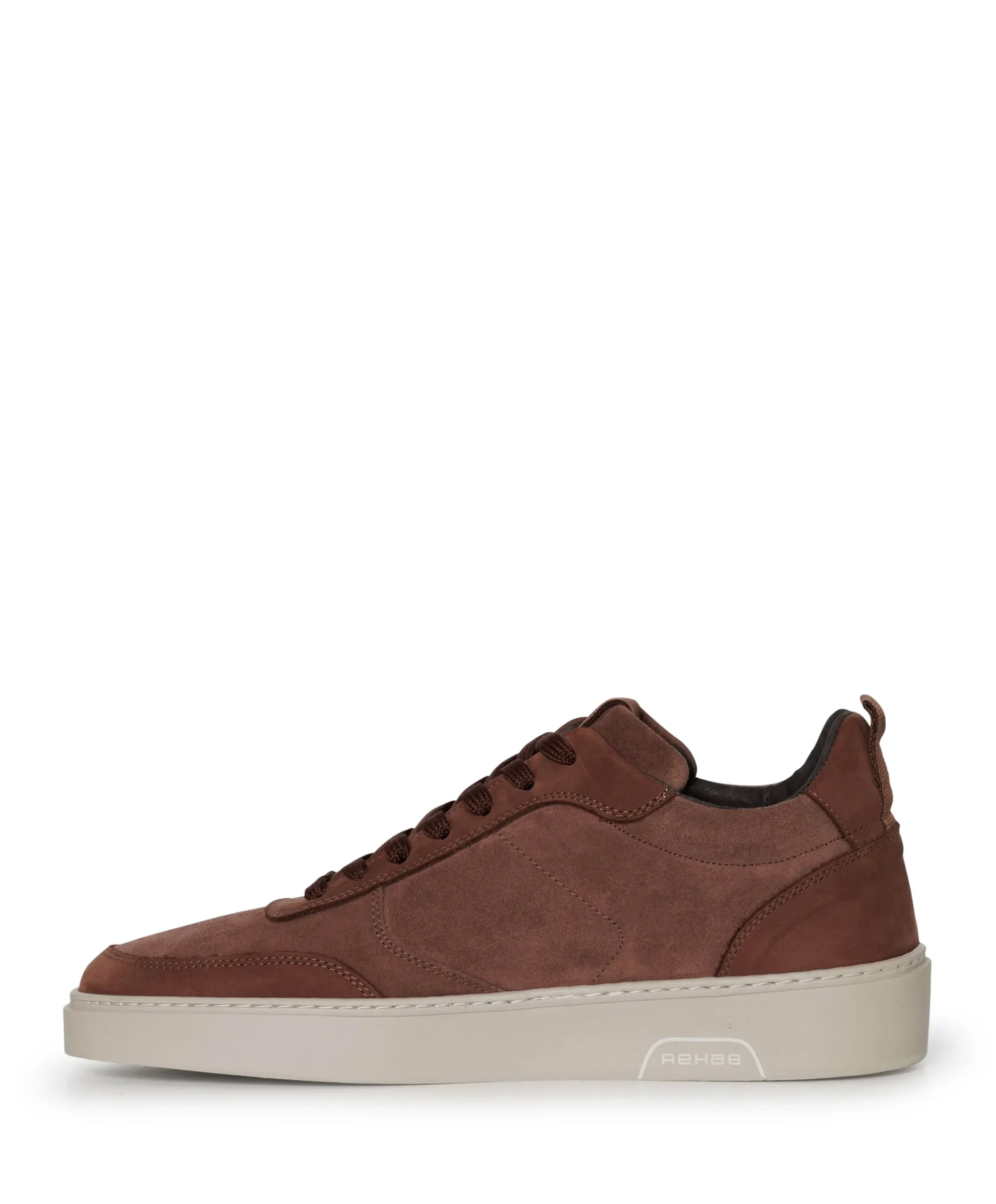 OLIVER MID SUE NUB heren sneakers bruin