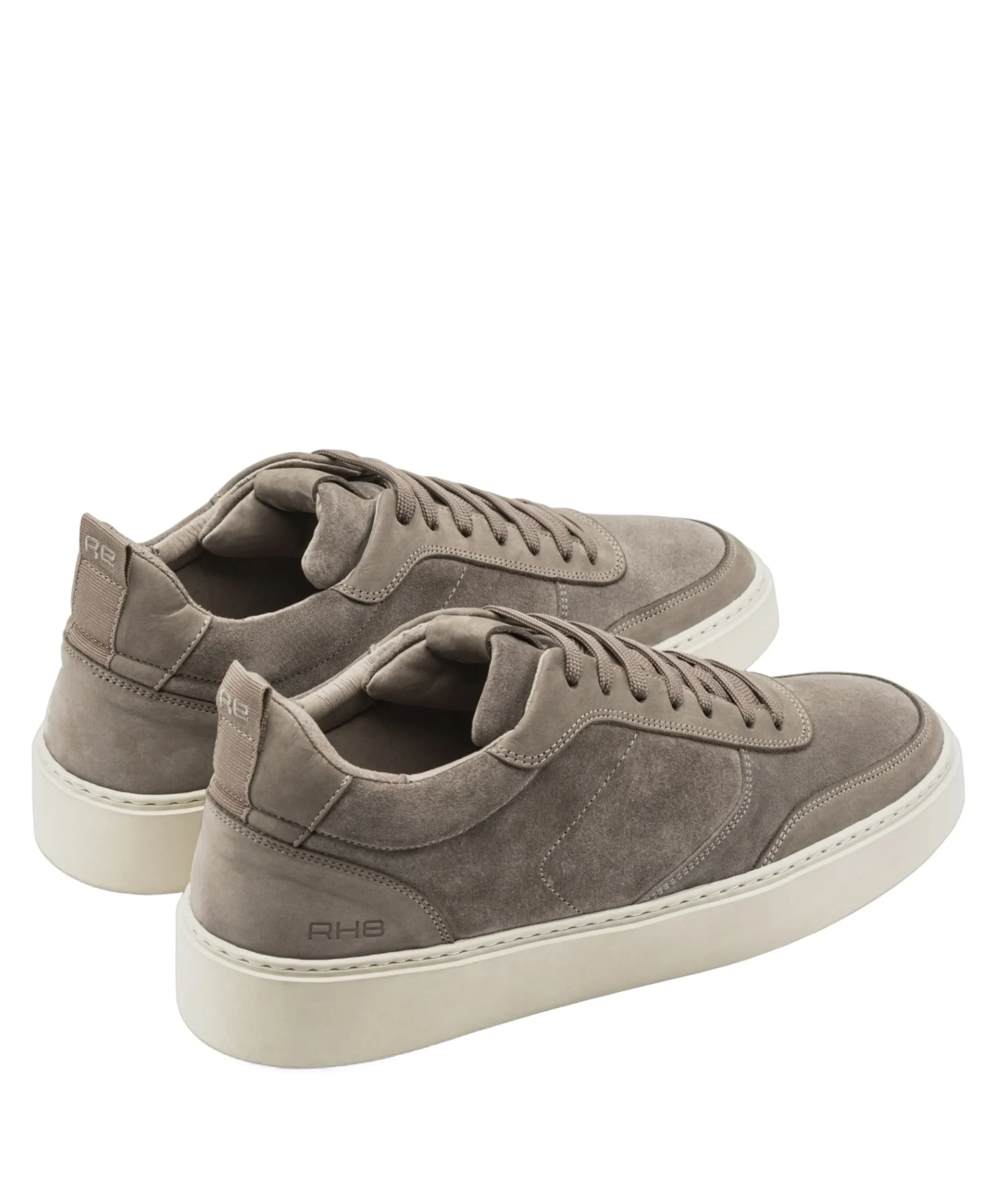 OLIVER MID SUE NUB heren sneakers beige