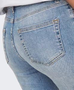 ONLBLUSH MID STRAIGHT DNM TAI467 NO dames jeans blauw