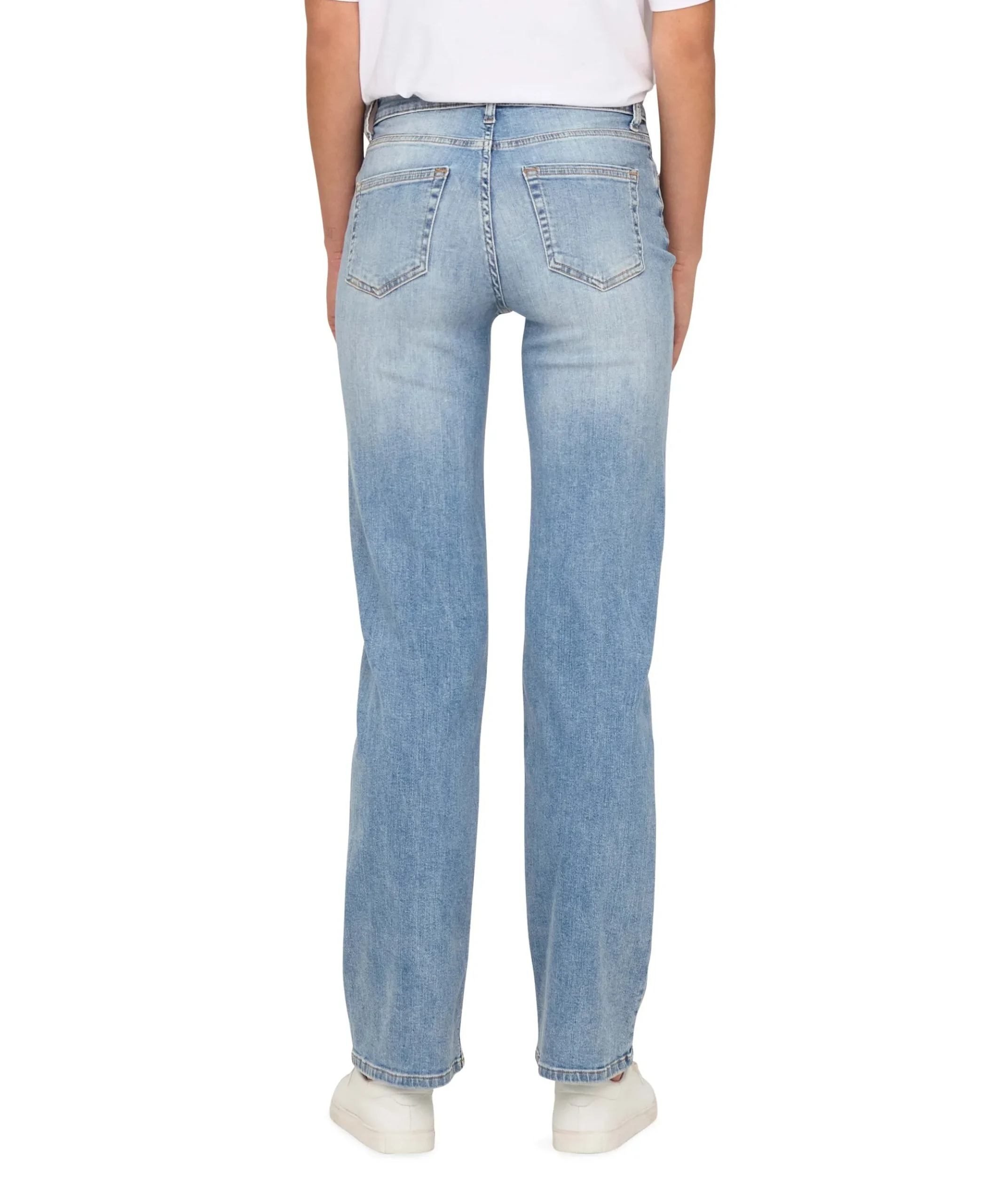 ONLBLUSH MID STRAIGHT DNM TAI467 NO dames jeans blauw