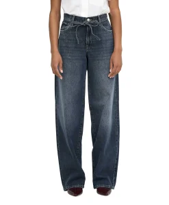 ONLGIANNA MW DOT003 NO dames jeans blauw