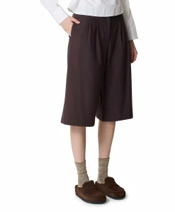 ONLKAMIA MW PLEAT BERMUDA SHORT TLR dames korte broek bruin