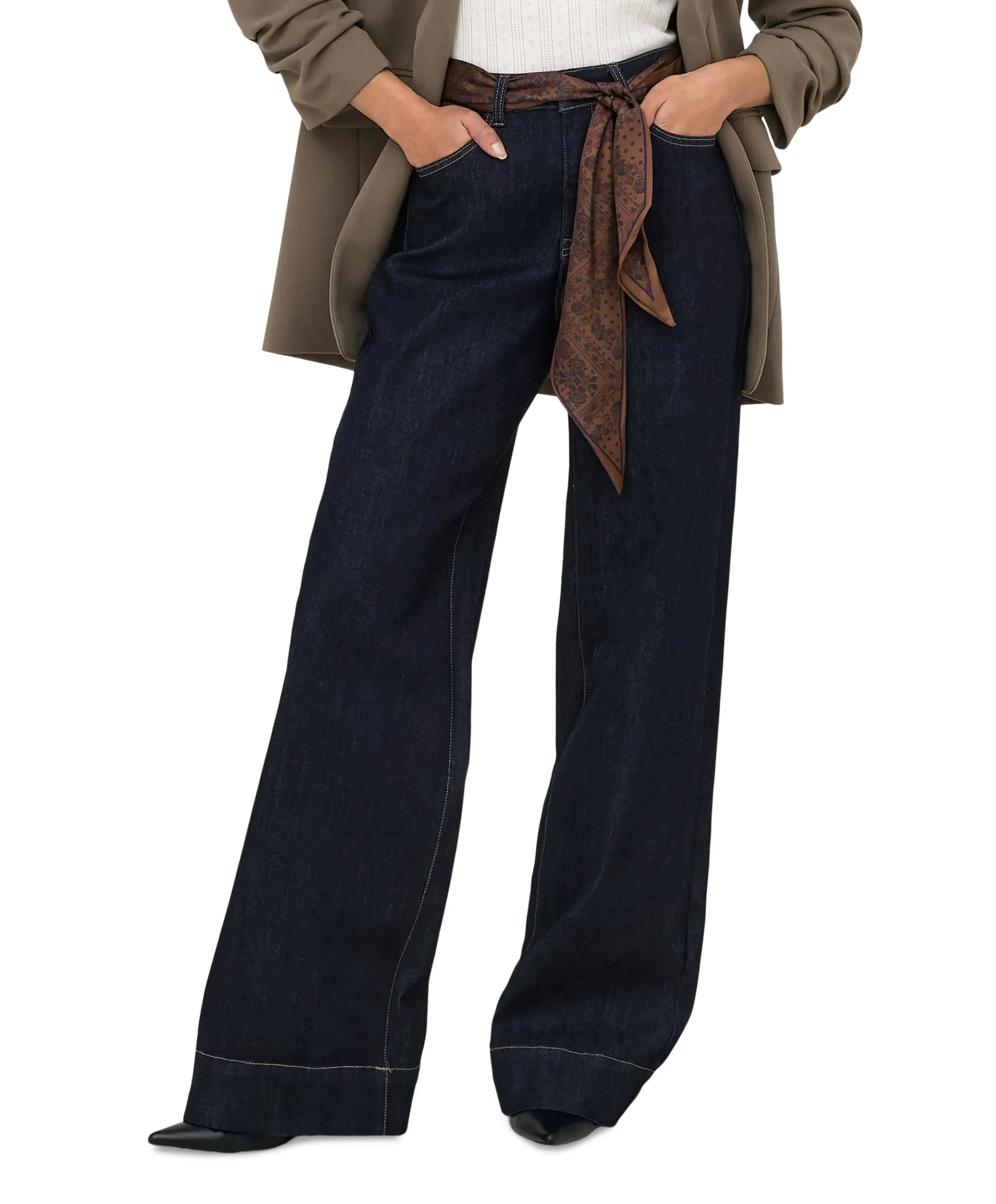 ONLMADISON BLUSH HW WD SCF GUA1 dames jeans blauw