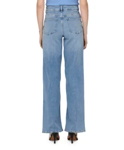 ONLMADISON BLUSH HW WIDE DNM CRO371 dames jeans blauw