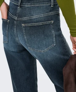 ONLMADISON BLUSH HW WIDE DNM DOT529 dames jeans blauw