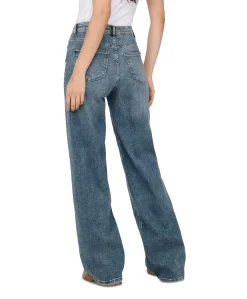 ONLMADISON BLUSH HW WIDE REA570 dames jeans blauw
