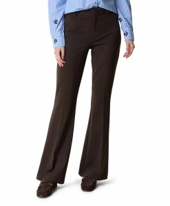 ONLPEACH MW FLARED PANT TLR NOOS dames broek bruin
