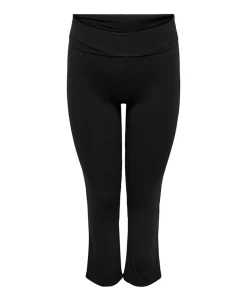 ONPFOLD MW JAZZ NOOS dames plussize trainingsbroek zwart
