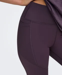 ONPJANA HW TRAINING dames tights paars