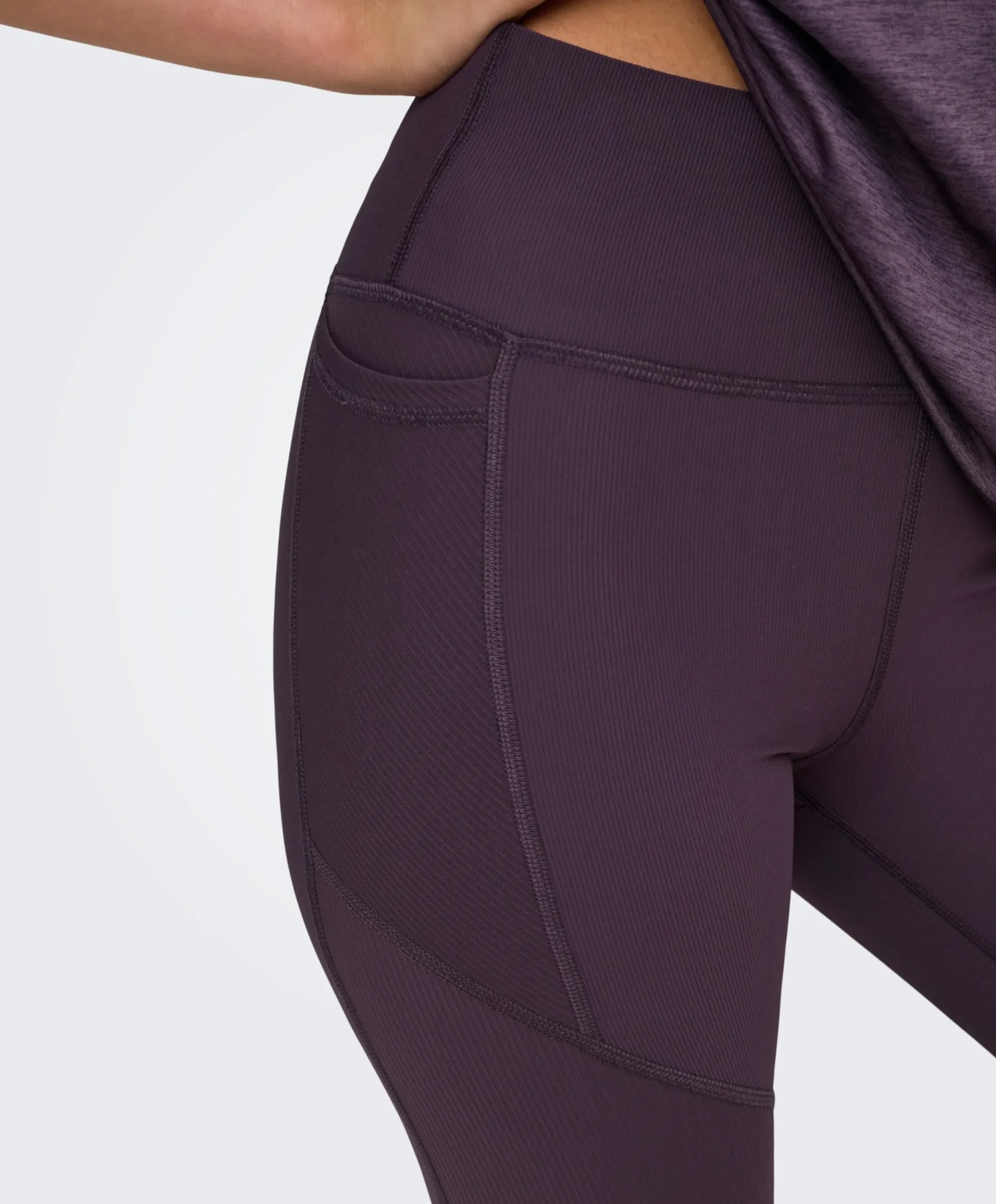 ONPJANA HW TRAINING dames tights paars