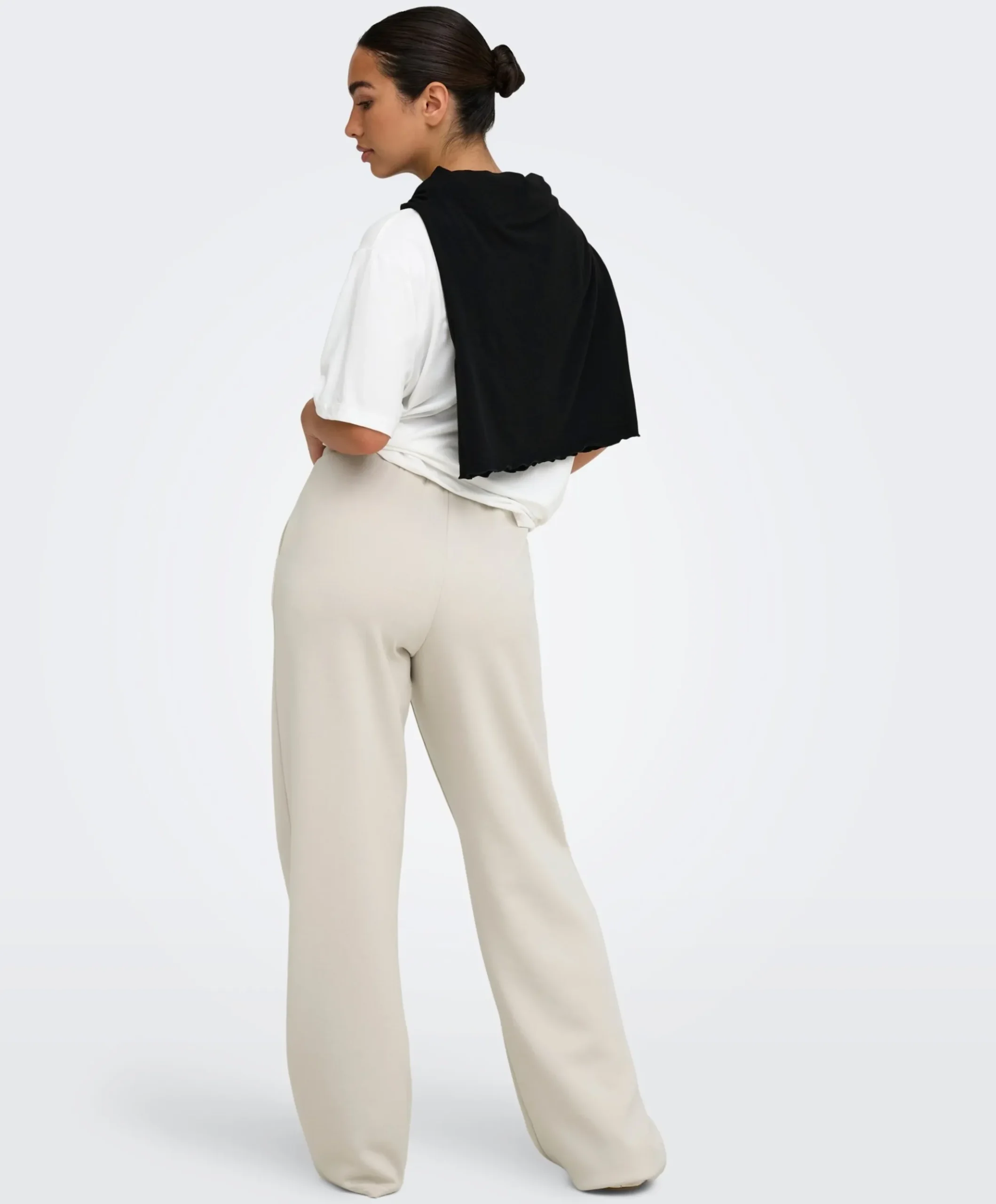 ONPLOUNGE MW STR SWT NOOS dames trainingsbroek grijs
