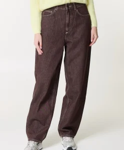 Oshow dames broek bruin