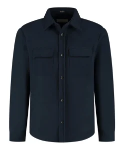 Overshirt blauw