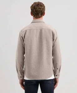 Overshirt bruin