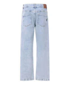Oversized fit jongens jeans blauw