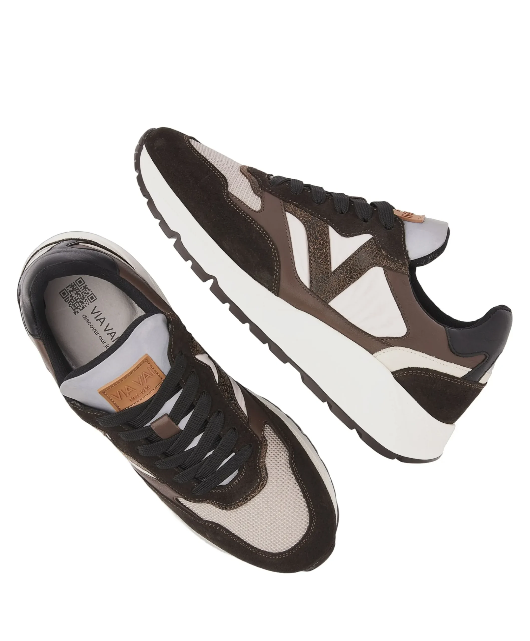 Owen Cody heren sneakers bruin