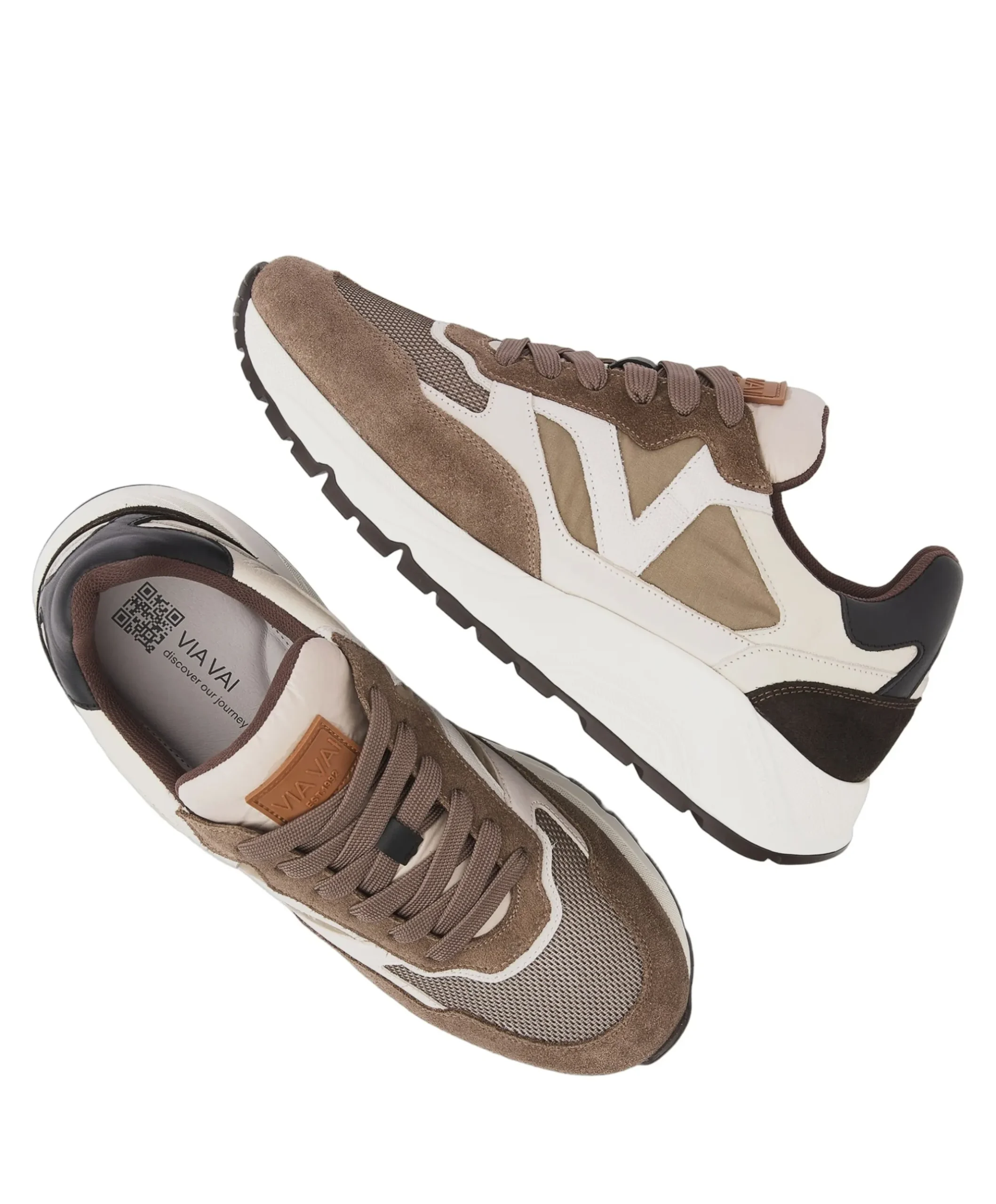 Owen Cody heren sneakers bruin