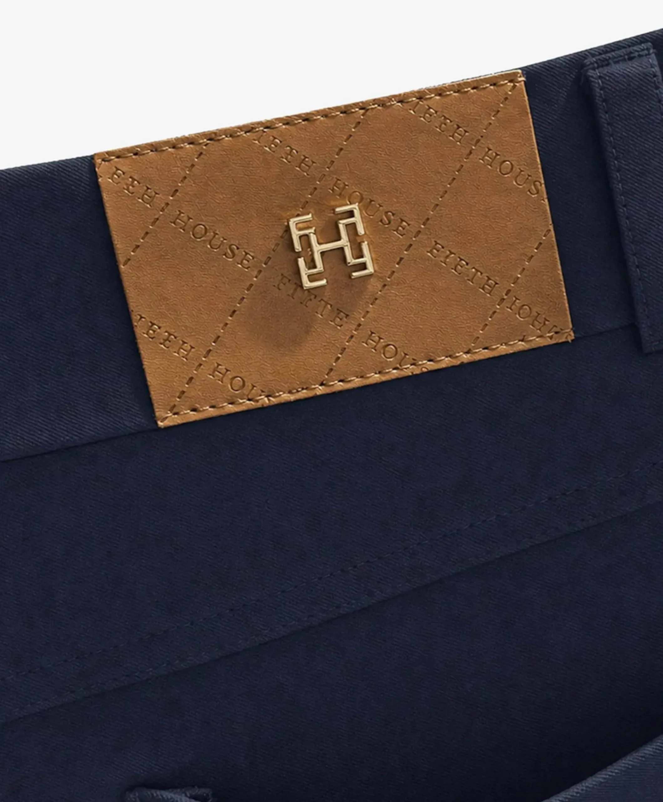 Ozias dames broek blauw