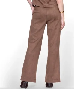 pants dames broek bruin
