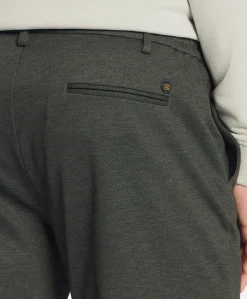 Pants Jersey Melange Regular Fit heren broek groen