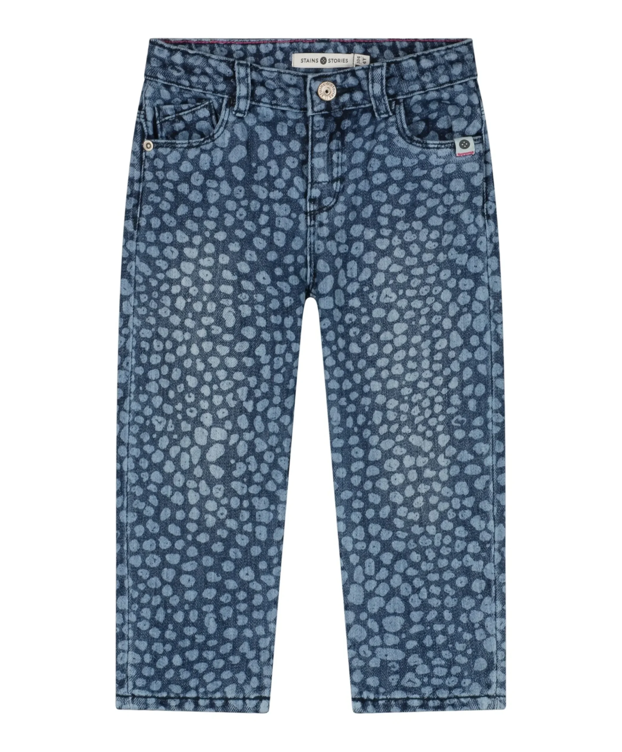 Paperback meisjes jeans blauw