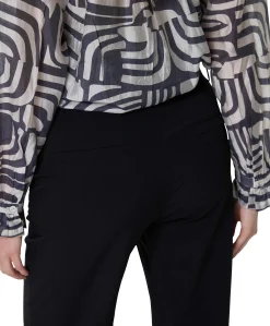 PATRICE SHORT LENGTH TRAVEL broek zwart