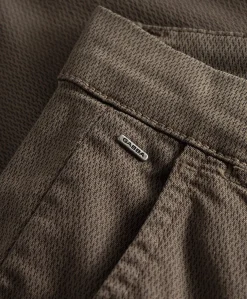 Paul K3280 dale chino heren broek bruin