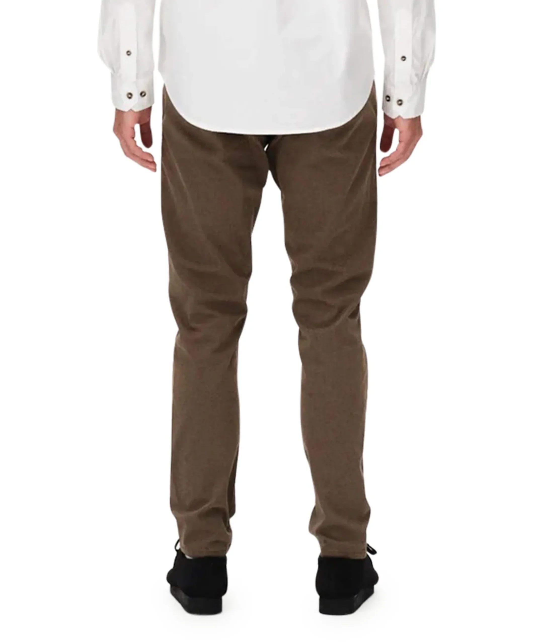 Paul K3280 dale chino heren broek bruin