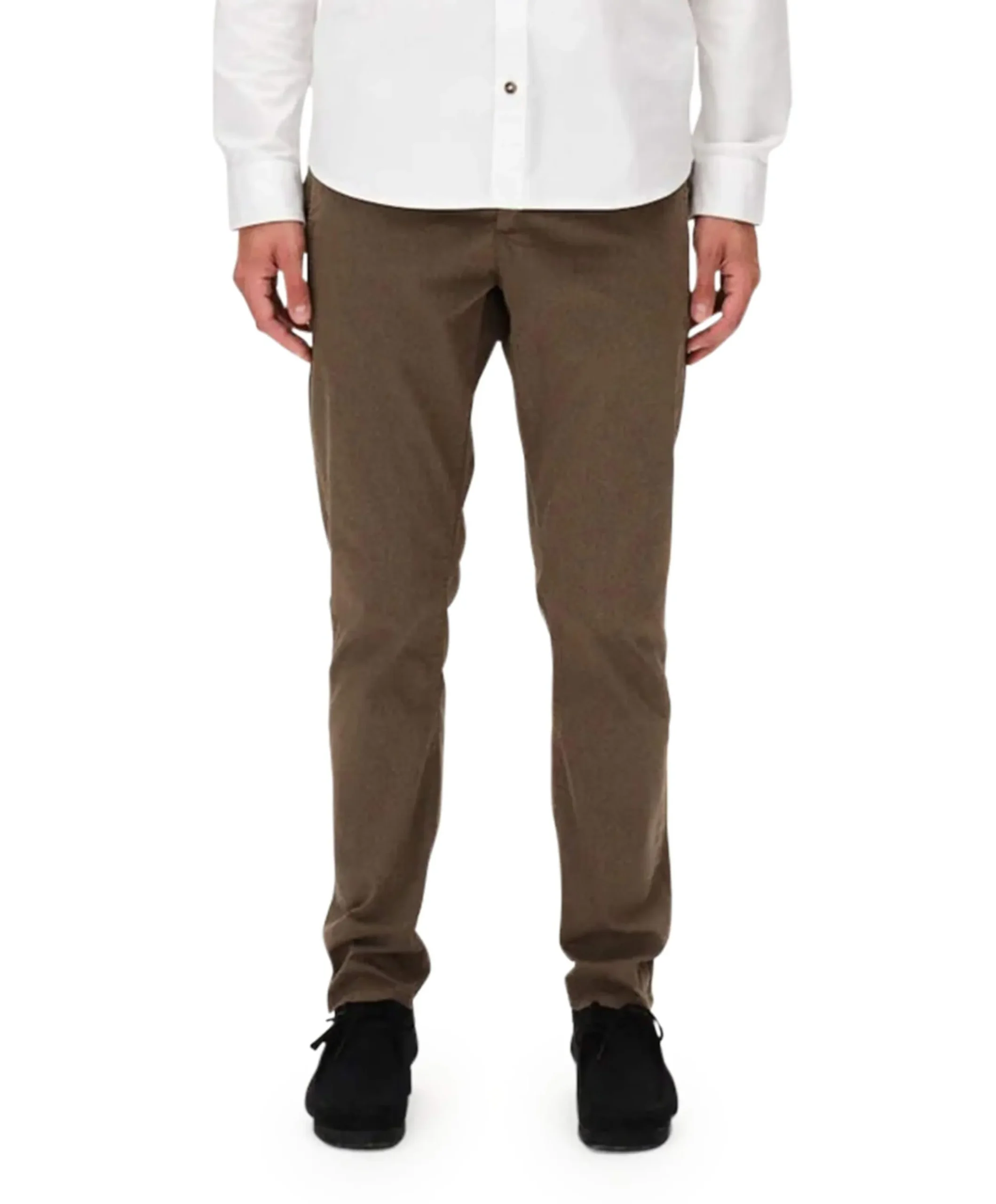 Paul K3280 dale chino heren broek bruin