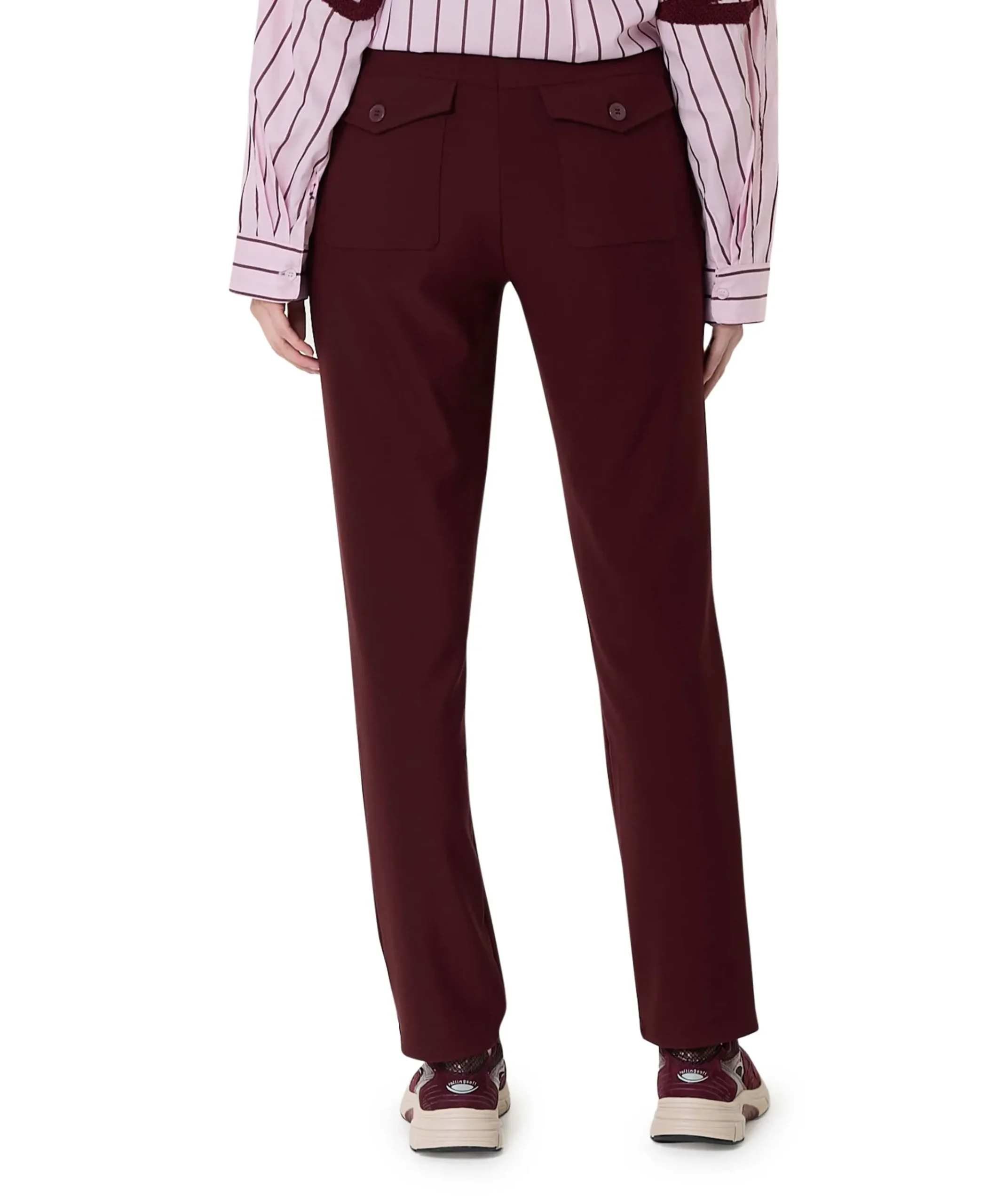 PENNY HEAVY TRAVEL dames broek bordeaux