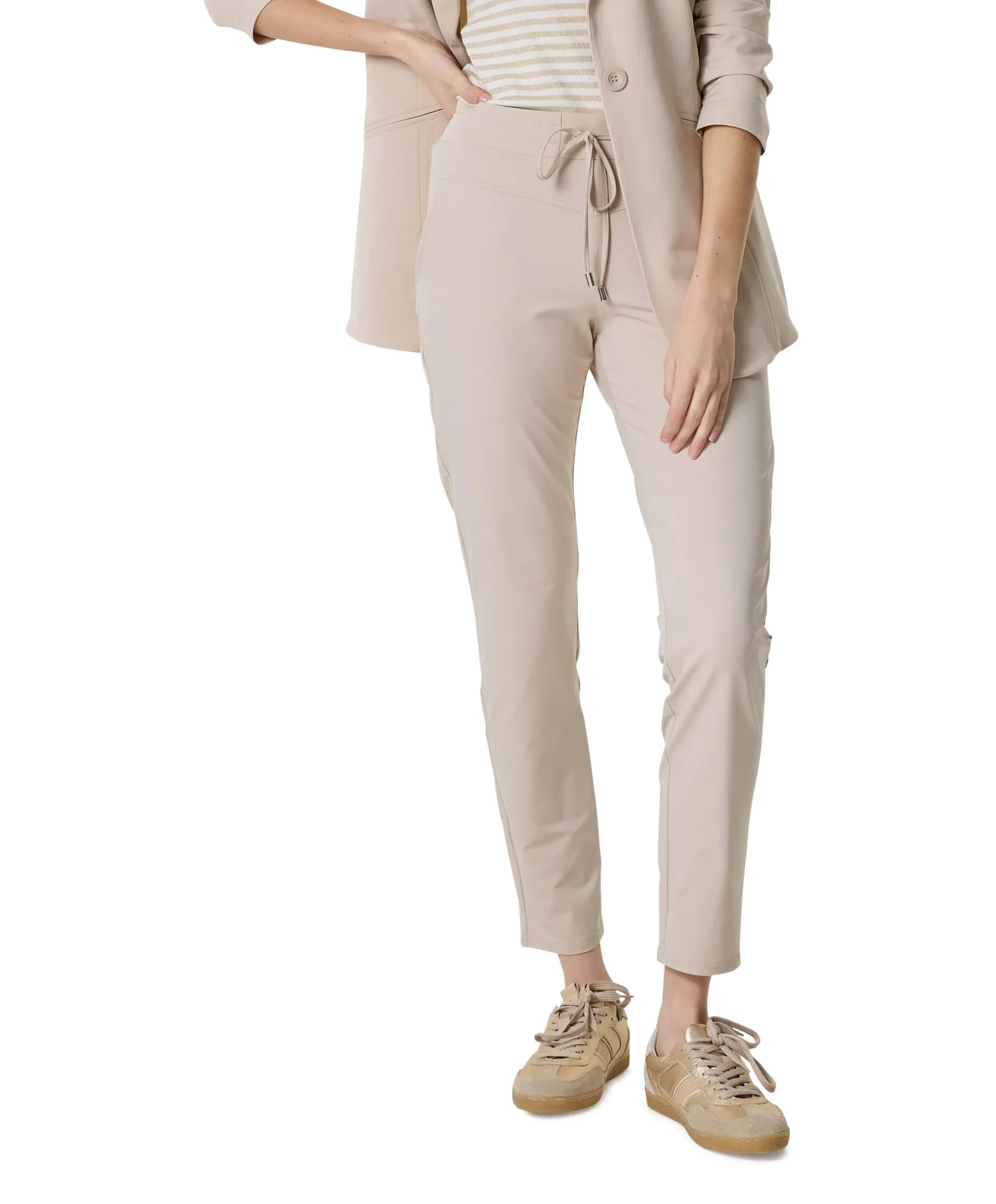 PENNY SHORT LENGTH TRAVEL broek beige