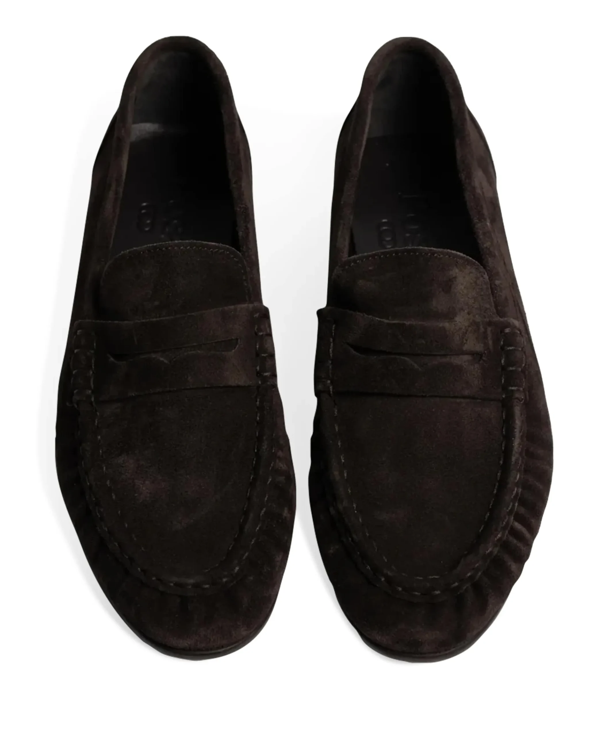Penny Wrinkle dames loafers bruin