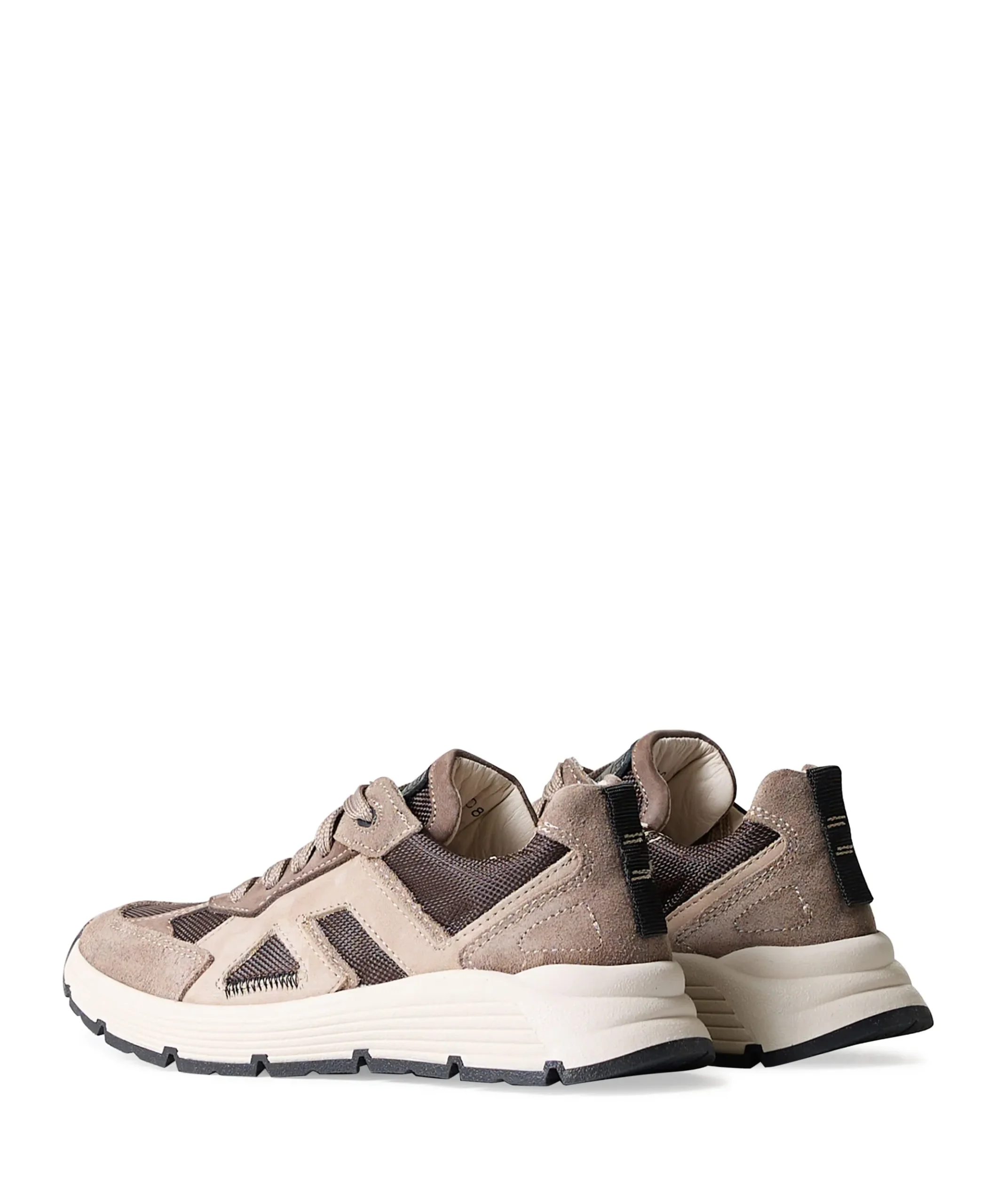 Pepijn Poker jongens sneakers beige