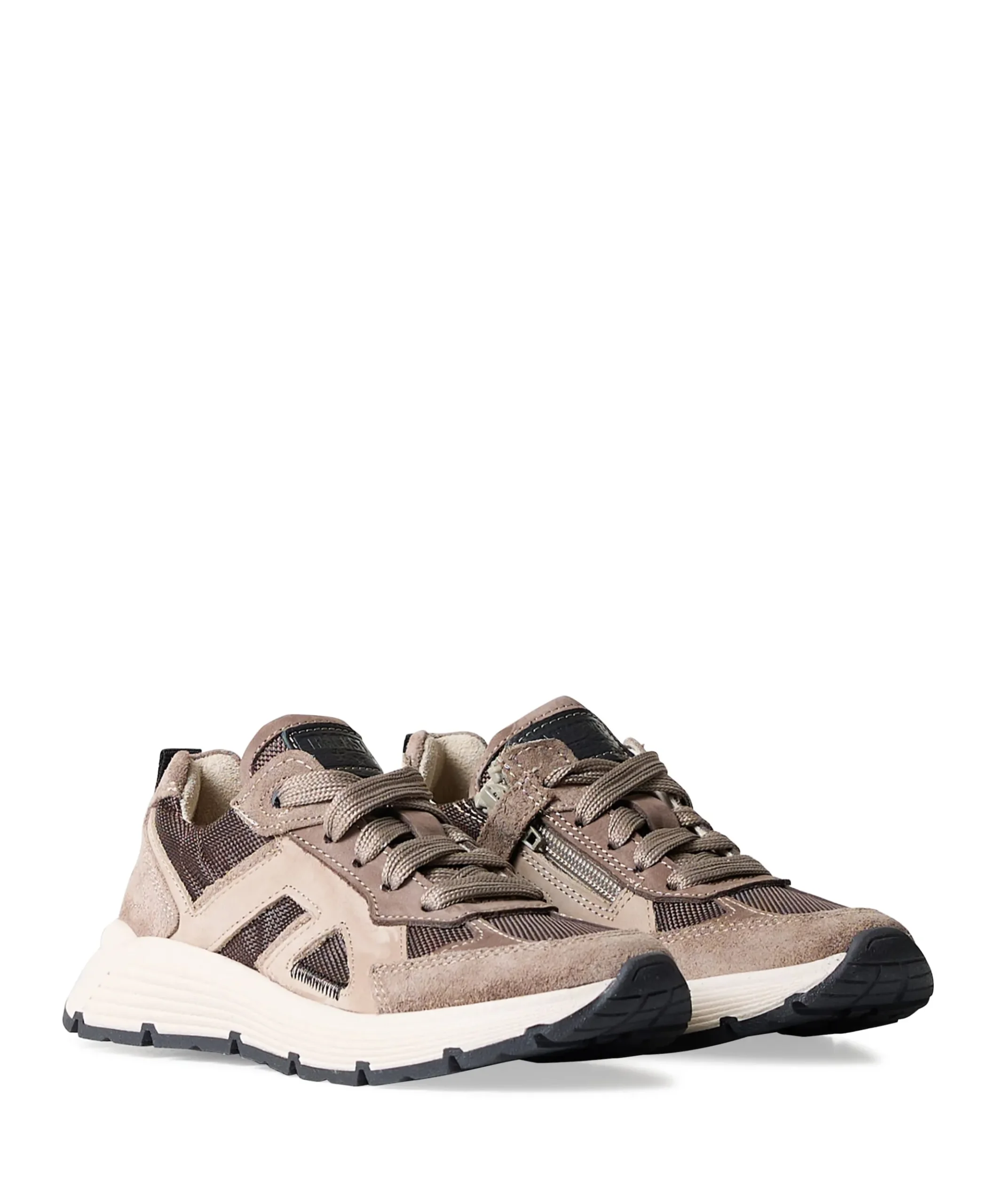 Pepijn Poker jongens sneakers beige