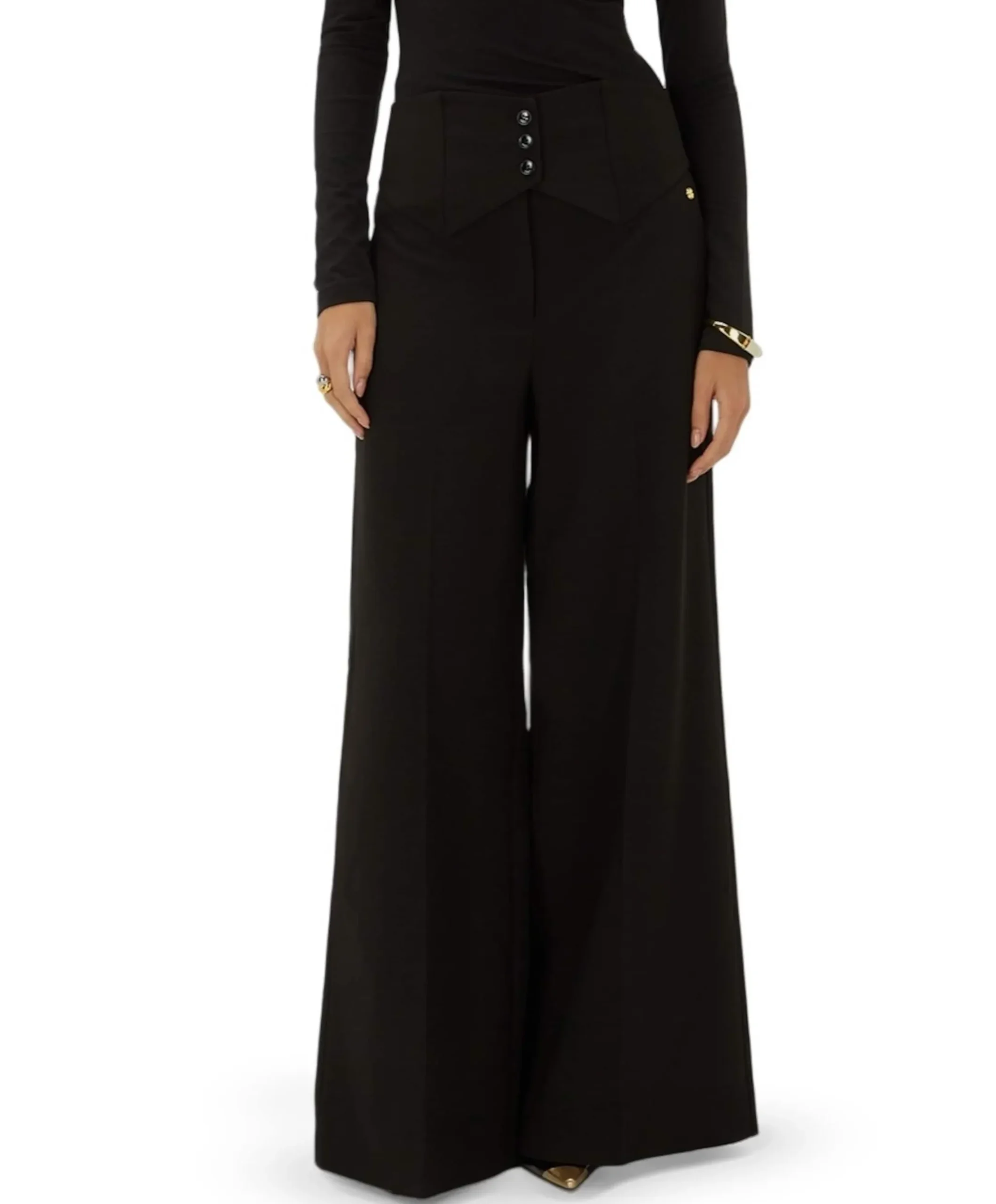 PETRA dames broek zwart