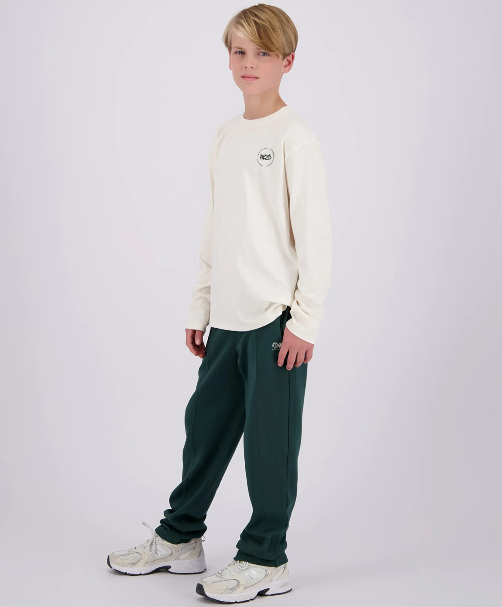 Plead jongens broek groen
