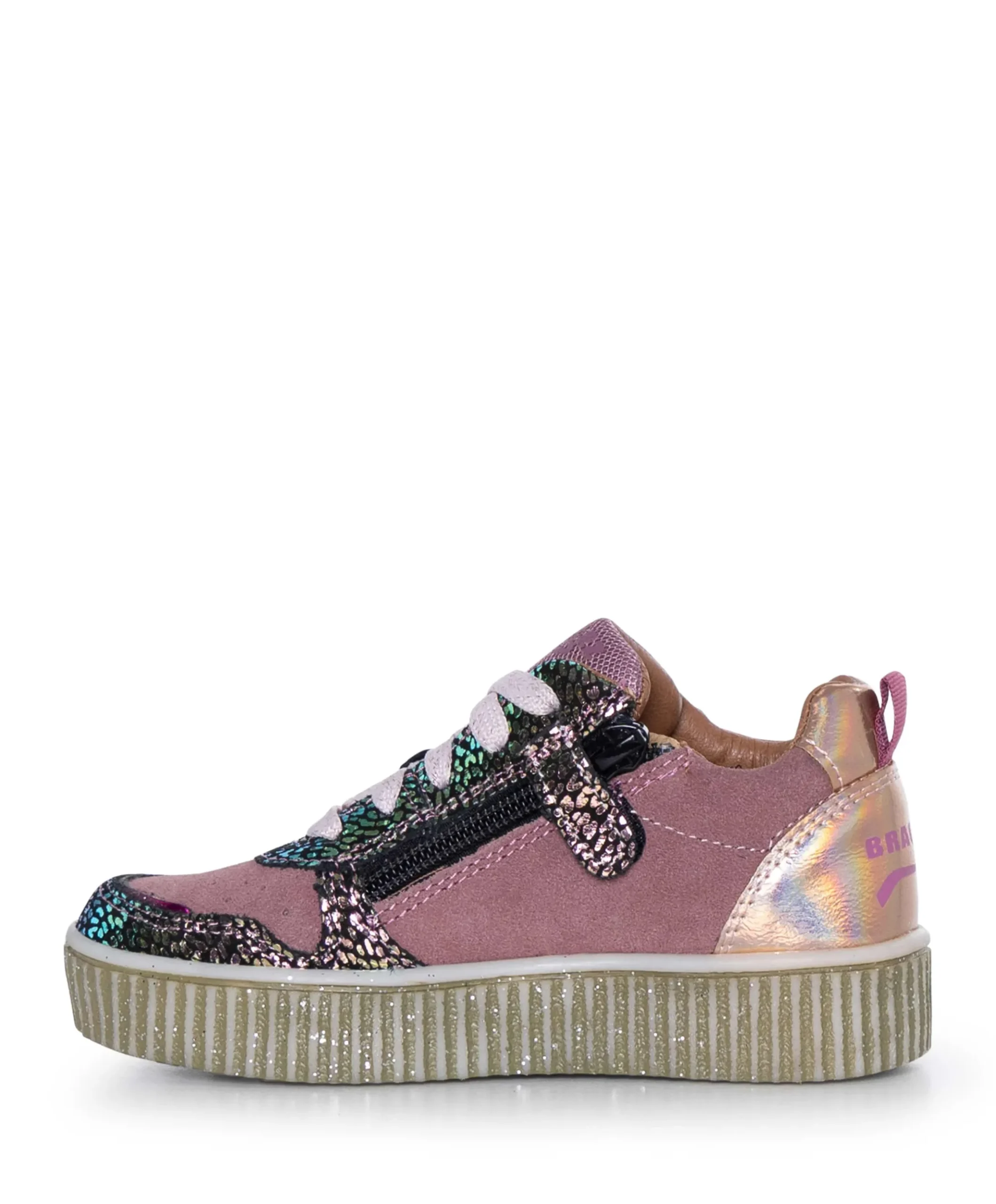 Pleun Paris meisjes sneakers roze