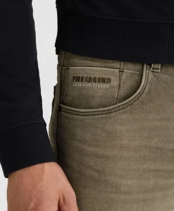 PME LEGEND NIGHTFLIGHT JEANS WASHE heren jeans bruin